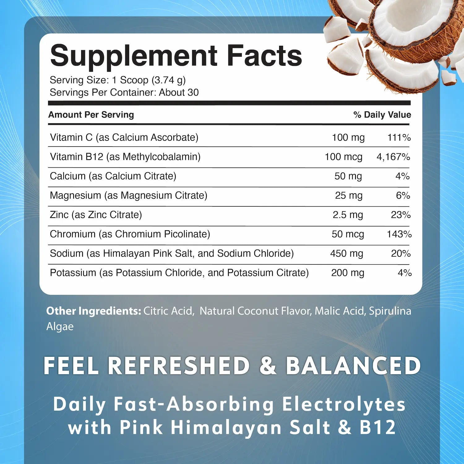 Rosabella Electrolyte Drink Powder